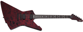 Schecter DIAMOND SERIES E-1 Apocalypse Red Reign 6-String Electric Guitar 2021